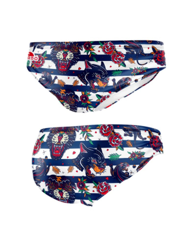 Bañador Waterpolo Turbo Marine Tattoo Hombre...