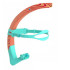 Snorkel Aqua Sphere Focus Snorke Light Blue Orange