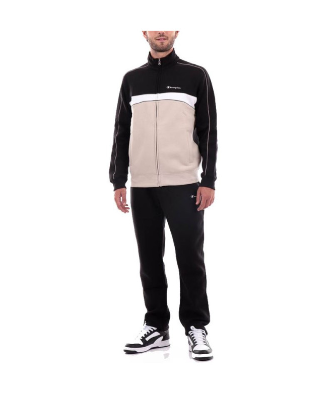 Chándal Champion Full Zip Legacy Negro Hombre