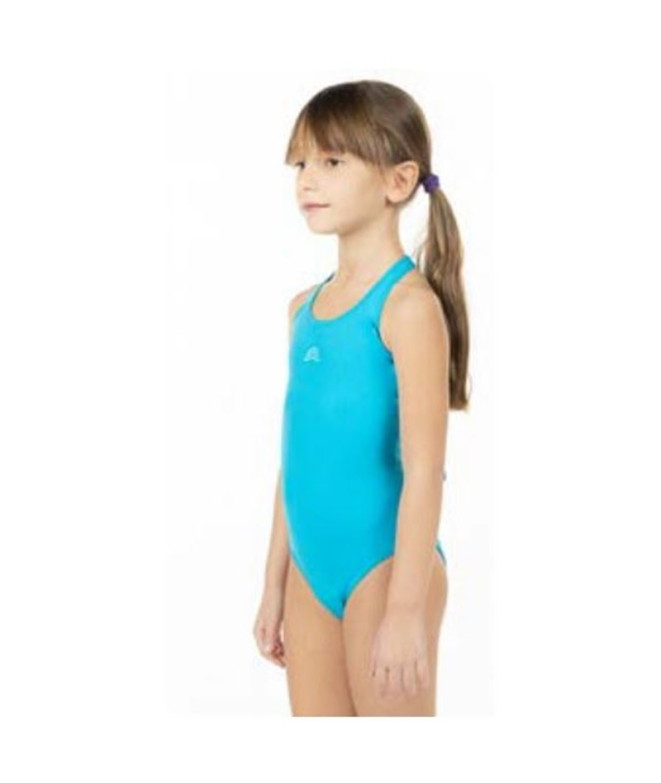 Bañador de Natación Aquarapid Aquilyj Niña Azul