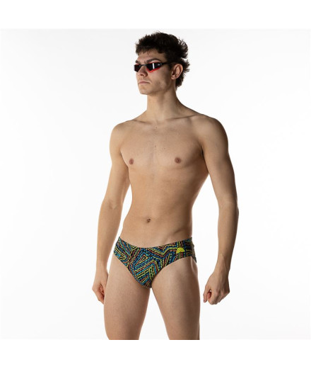 Bañador de Natación Aquarapid Nix Hombre estampado