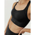 Top Born Living Yoga Unai Black Mujer