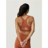 Top Born Living Yoga Unai Gingerbread Mujer
