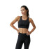 Top Born Living Yoga Agni Black Mujer
