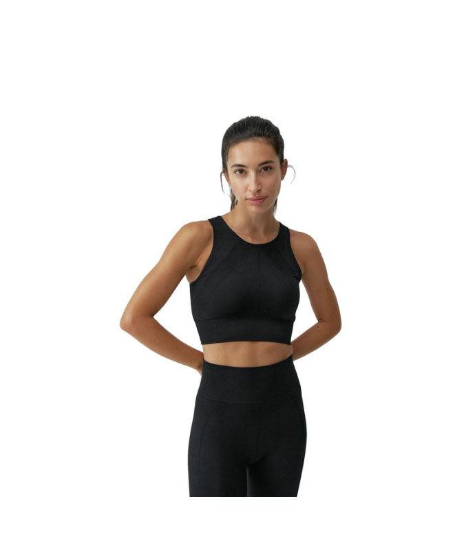 Top Born Living Yoga Keila Black Mujer