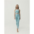 Top de Yoga Born Living Yoga Keila Eucalipto Mujer