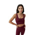 Top Born Living Yoga Yami Bordeaux Mujer