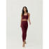 Top Born Living Yoga Yami Bordeaux Mujer