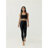 Top Born Living Yoga Yami Black Mujer