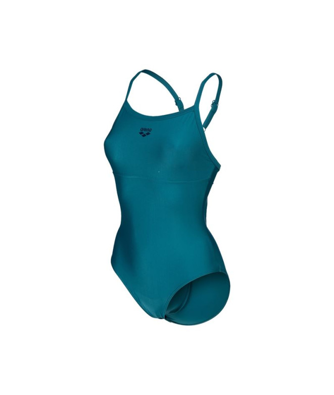 Bañador de Natación Arena Solid Swimsuit Mujer...