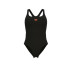 Bañador de Natación Arena Solid Swimsuit Mujer Black