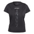 Camiseta de Trail adidas Agr Shirt Mujer Negro