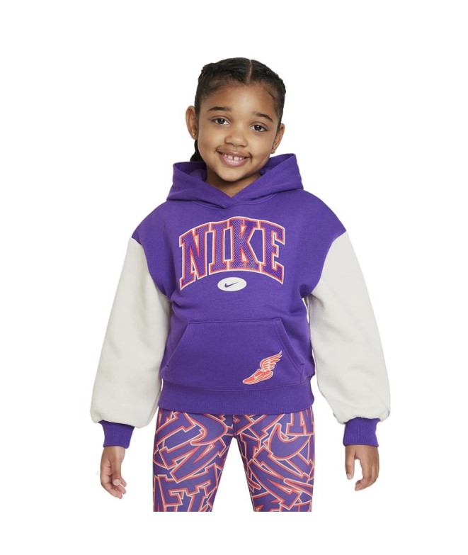 Sudadera Nike Join The Club Niña Morado