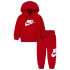 Conjunto Nike Club Fleece Set Niño Rojo