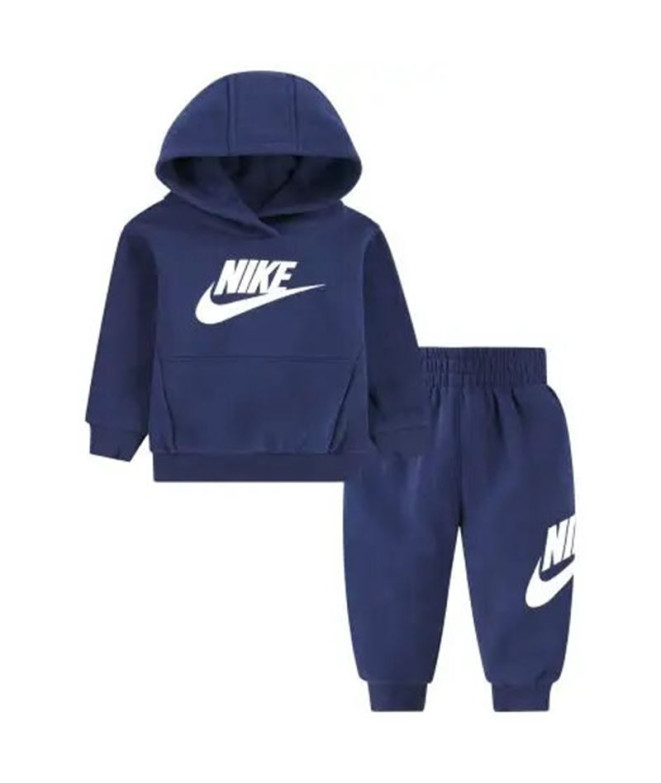 Conjunto Nike Club Fleece Set Niño Navy