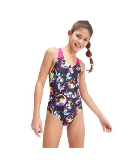 Bañador de Natación Speedo Allover Splashback Niña