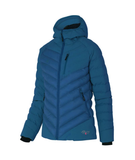 Anorack Joluvi Heat Riva Azul Cobalto /Azul Cobalto Mujer