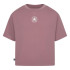 Camiseta Converse Chuck Patch Boxy Rosa Niña