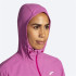 Chaqueta de running Brooks Canopy Frosted Mauve Mujer