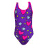 Bañador de Natación Ras Estela Classic Back Purple Mujer