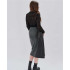 Falda 24Colours Mujer Negro