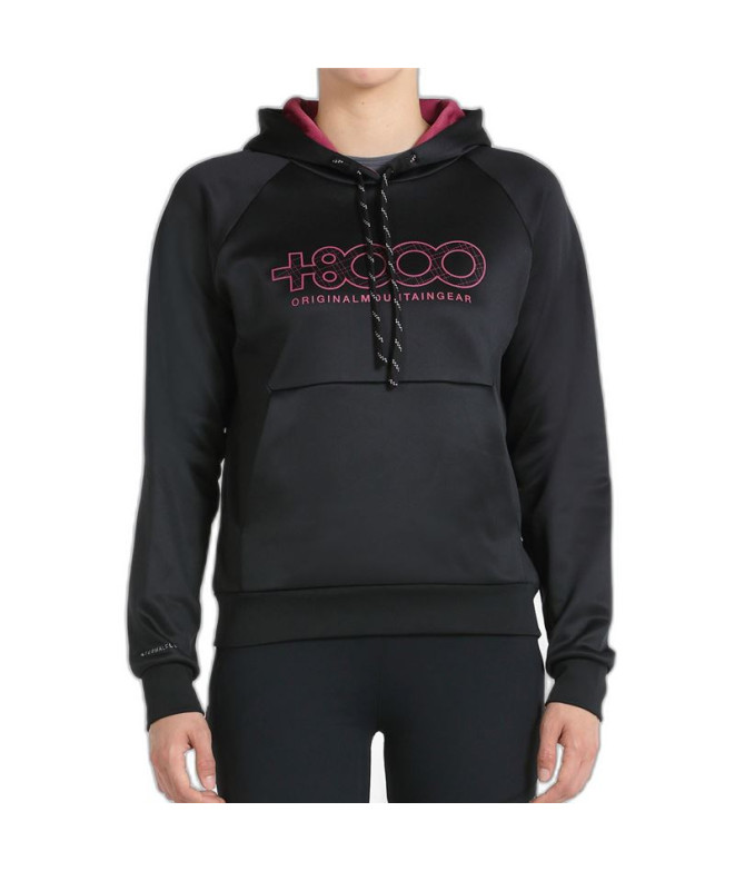 Sudadera de Montaña +8000 Liz Negro Mujer