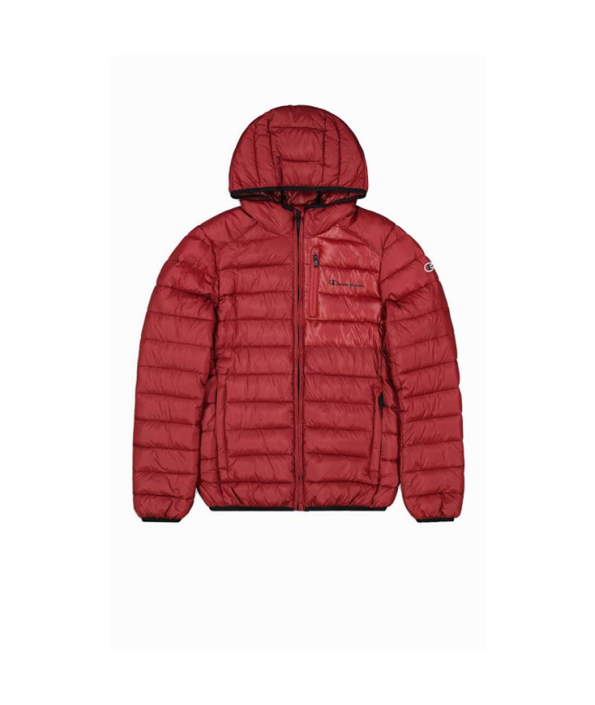 Chaqueta Champion Hooded Legacy Rojo Hombre