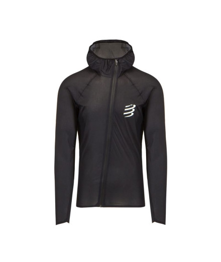Chaqueta de Running Compressport Hurricane Waterproof...