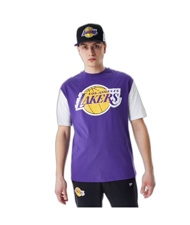 Camiseta New Era NBA Colour Insert LA Lakers...