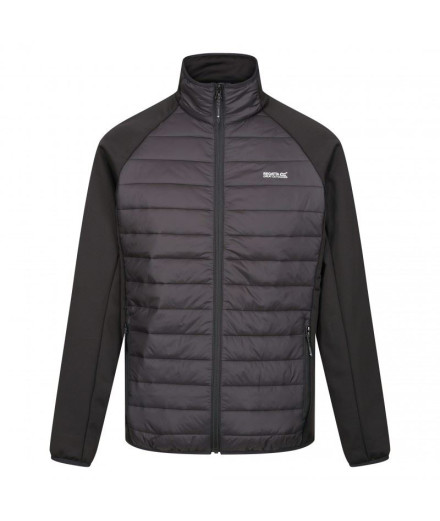Chaqueta de Montaña Regatta Clumber IV Hybrid Black Hombre