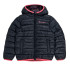 Chaqueta Champion Hooded Legacy Negro Infantil