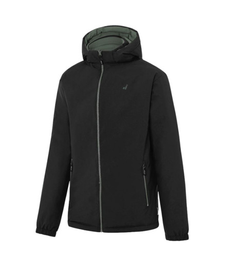 Anorack Joluvi Heat Dipa Negro/Verde Hombre Oliva