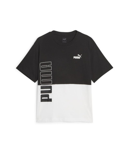 Camiseta Puma Power Colorblock Mujer