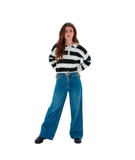 Pantalones 24Colours Mujer Vaquero