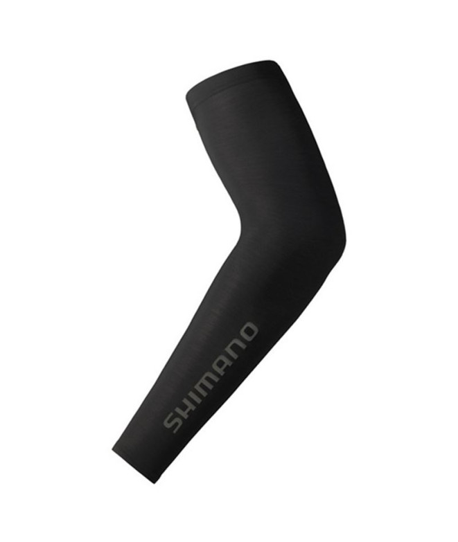 Manguitos de Ciclismo Shimano Vertex Black
