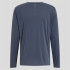 Camiseta de Running Odlo Neck L/S Zeroweight Chill-T Hombre Azul