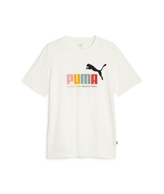 Camiseta Puma Ess+ Multicolor Hombre