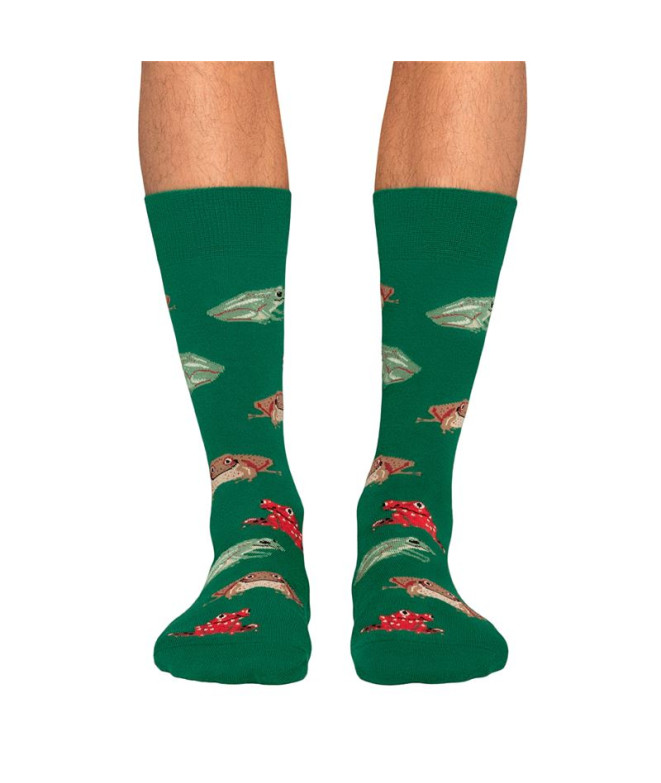 Calcetines Jimmy Lion Frogs Green