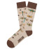 Calcetines Jimmy Lion Insects Beige