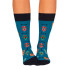 Calcetines Jimmy Lion Skulls Acqua