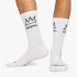 Calcetines Jimmy Lion Athletic Basquiat Crown White