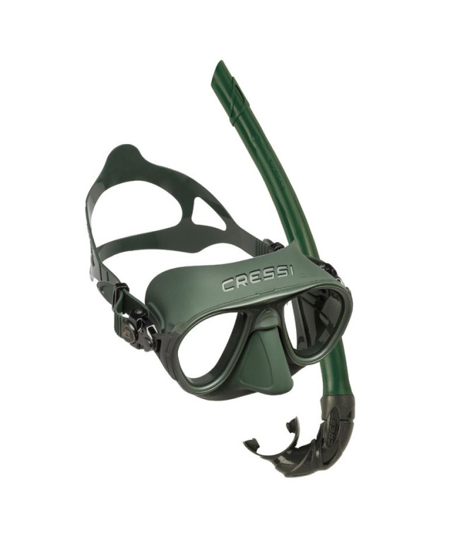 Máscara de snorkel Cressi Kit Calibro + Corsica...