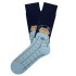 Calcetines Jimmy Lion Space Cat Dark Blue
