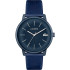Reloj 3 agujas, caja de aluminio azul semi mate de 42mm