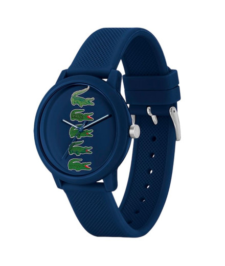 Reloj Lacoste 3 agujas Caja de TR90 azul marino de 42mm