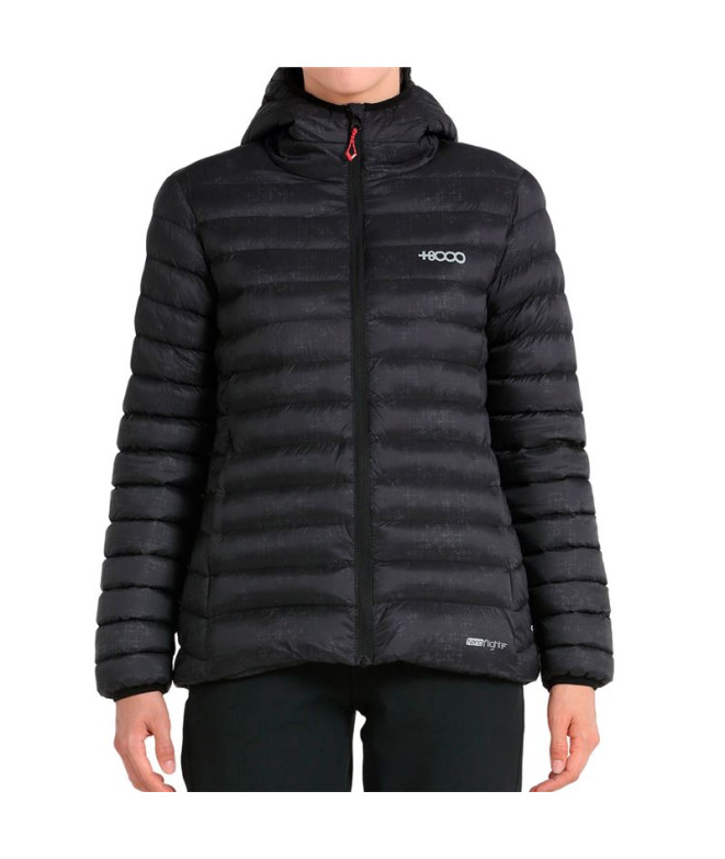 Chaqueta de Montaña +8000 Guayma Negro Mujer