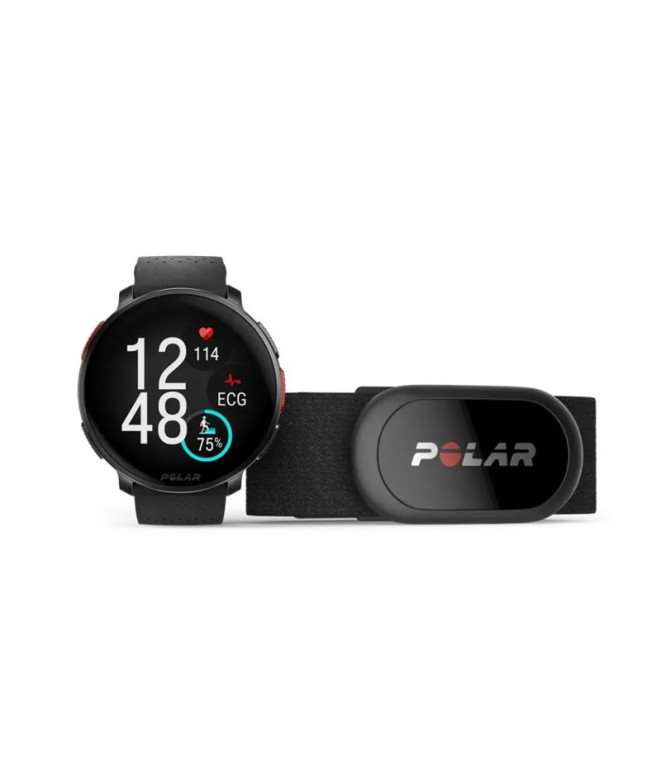 Reloj Deportivo Polar Vantage V3 +H10 Negro