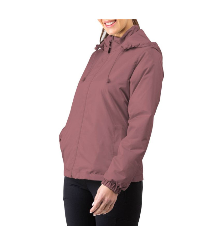 Chubasquero Alphadventure Sella Dusty Rose Mujer