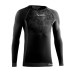 Camiseta de Trail Lurbel Win Long Sleeves Negro/Marengo