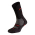 Calcetines de Montaña Lurbel Mountain Five Negro/Rojo
